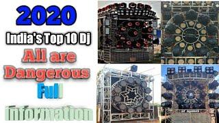 India's Top 10 dj 2020 |India's top 10 dj full information |top 10 most dangerous dj in India |