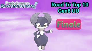 A Tiring End: Road To Top 10 - Gen8 UU - Finale (Pokemon Showdown)