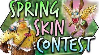 ANOTHER Top Tier Kuzenbo Skin? The Smite Spring Skin Contest - Community Vote