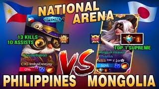 Diggie is in Meta now? Philippines vs Mongolia National Arena Febuary 29, 2020