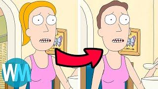 TOP 10 CHOSES FOLLES que VOUS AVEZ RATÉ dans RICK ET MORTY !