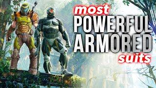 10 Most POWERFUL ARMORED Suits In Video Games