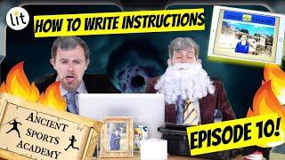 How To Write and Film Instructions ep.10/10 | Ancient Sports Academy Project | #withme