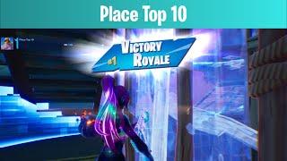 Fortnite วิธีทำ Rare Quest : Place Top 10 (10, 25, 100, 200, 300)