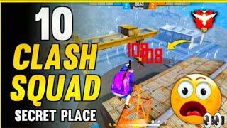 Top 10 Clash Squad Secret Place In Free Fire | Clash Squad Rank Tips & Tricks | Free Fire Tricks