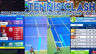 Tennis Clash Hollywood Open 2020 Tournament Round Junior Level Top 3