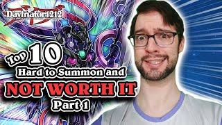 Top 10 Hardest To Summon Monsters in YuGiOh Part 1