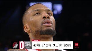 Damian Lillard Gets MVP Chants From Entire Arena After Dropping 51 Points