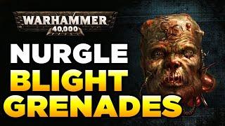 THE DEATH HEADS OF NURGLE (Blight Grenades) | Warhammer 40,000 Loregear