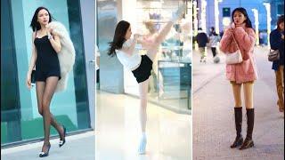 [抖音/douyin]Tik Tok China fashion on the street TOP 10|She stand here!