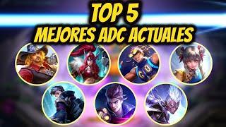 ¿CUALES SON LOS 5 MEJORES TIRADORES PARA RANK? | MOBILE LEGENDS