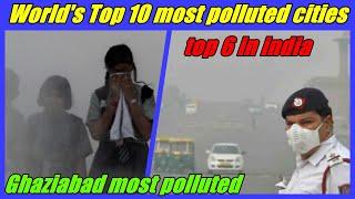 GHAZIABAD Most polluted city in the World // Top 10 most polluted cities in World.