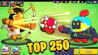 TOP 250 FUNNIEST FAILS IN BRAWL STARS // WORLD RECORD