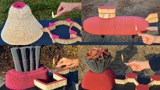 10 Best Match Stick Powered Volcano Eruption Experiments