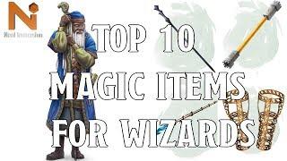 Top 10 D&D 5e Wizard Magic Items | Nerd Immersion