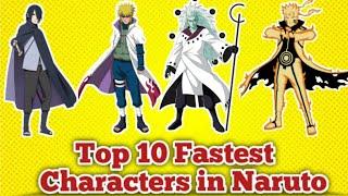 Top 10 Fastest Shinobi in Naruto