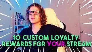 My Top 10 Custom Twitch Channel Point Reward Ideas!