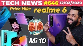 Mi 10 India Launch Confirmed, realme 6 Full Specs,Redmi Note 8 Price Hike,Samsung S20 Series-#TTN646