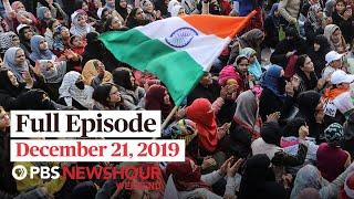 PBS NewsHour Weekend full episode December 21, 2019