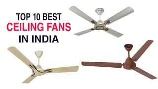 Top 10 Best Ceiling Fans in India With Price 2020 | Best Ceiling Fan Brands