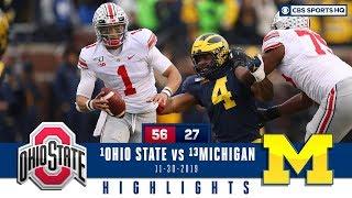 #2 Ohio State vs #10 Michigan Highlights: Buckeyes beat Wolverines for record run | CBS Sports HQ