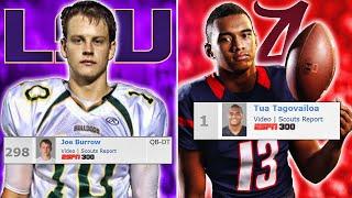 How Good Were The Top 2020 NFL Draft Quarterbacks In High School?