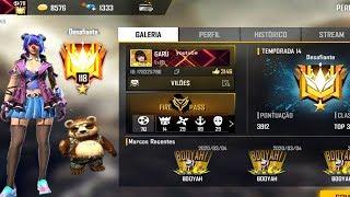 OURO AO DESAFIANTE EM 1 DIA TEMPORADA 14 [ HIGHLIGHT ] TOP GLOBAL (GARU) FREE FIRE SEASON