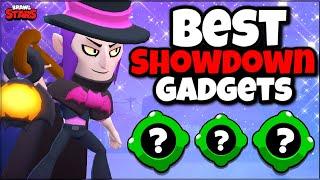 TOP 10 BEST Gadgets In Showdown! - Gadget Tier list - Brawl Stars