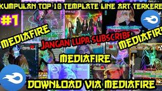 KUMPULAN TOP 10 TEMPLATE LINE ART AVEE PLAYER KEREN!!|JANGAN LUPA SUBSCRIBE! FREE DOWNLOAD!!! #1