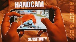 I'M A HACKER? | HANDCAM (3 Fingers+Gyroscope) | PUBG Mobile Best Sensitivity