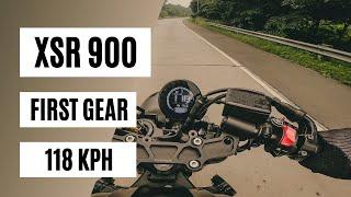 XSR900 Top Speed 1st Gear | Akrapovic Full System | Yamaha Revzone Daanghari | MT10SP