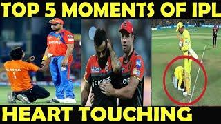 TOP 10 Emotional Moment of IPL History , IPL 2019 Emotional Moments