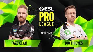 CS:GO - 100 Thieves vs. FaZe Clan [Dust2] Map 2 - Group A - ESL Pro League Season 10 Finals