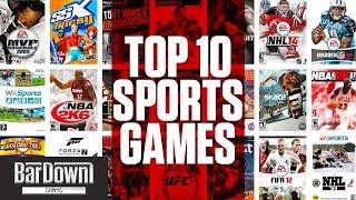 THE TOP 10 SPORTS VIDEO GAMES OF ALL TIME