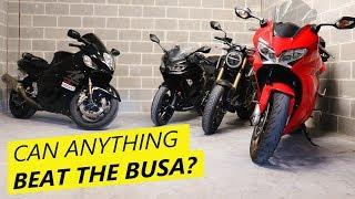 Hayabusa vs Normal Motorcycles (How Much Faster??)