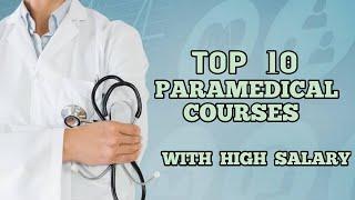 Top 10 Paramedical Courses with high Salary | Best paramedical Courses 2021 | Tamil | Sparkerz