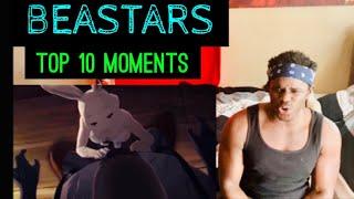 Beastars  Top 10 Moments REACTION