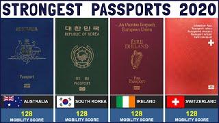 Top 10 Most Powerful Passports 2020 | LIST TV