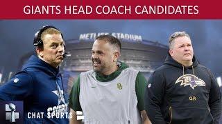 Top 11 Candidates To Replace Pat Shurmur As Next New York Giants Head Coach In 2020