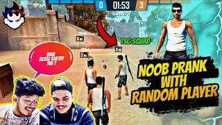 FREE FIRE || WE DID NOOB PRANK WITH OUR ENEMIES IN CLASH SQUAD RANK MATCH || EPIC COMEBACK