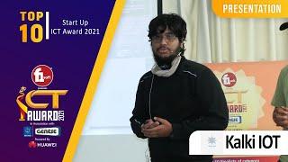 Kalki I.O.T- TOP 10 Finalist for STARTUP ICT AWARD 2021