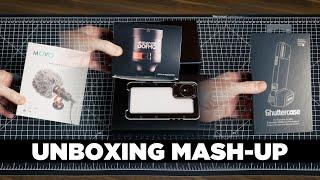 UNBOXING MASH-UP | Smartphone Lenses, Lights, Mics, Cases and More!