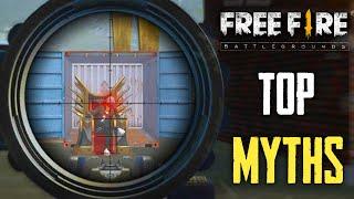 Top Mythbusters in FREEFIRE Battleground | FREEFIRE Myths #164