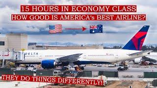 BRUTALLY HONEST review of a 15h trans-pacific flight with Delta's NEW Economy Class product!