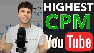 The Highest Paying Niche on Youtube