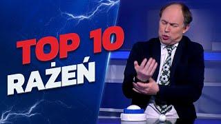 TOP 10 Rażeń "Quizu Pod Napięciem" ⚡ Borek i Smokowski pod prądem! | ETOTO TV