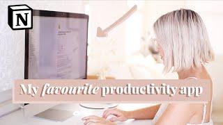 How I Organise and Plan my Life (My FAVOURITE Productivity App) ☀️