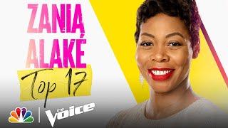 Zania Alaké Sings Ariana Grande's "Dangerous Woman" - The Voice Live Top 17 Performances 2021