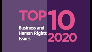 The Top 10 Business and Human Rights Issues for 2020