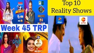 Week 45 TRP Rating|Top 10 Reality Shows|Serial Prime Time King|Bigg Boss TRP|Simply Cine #top10trp